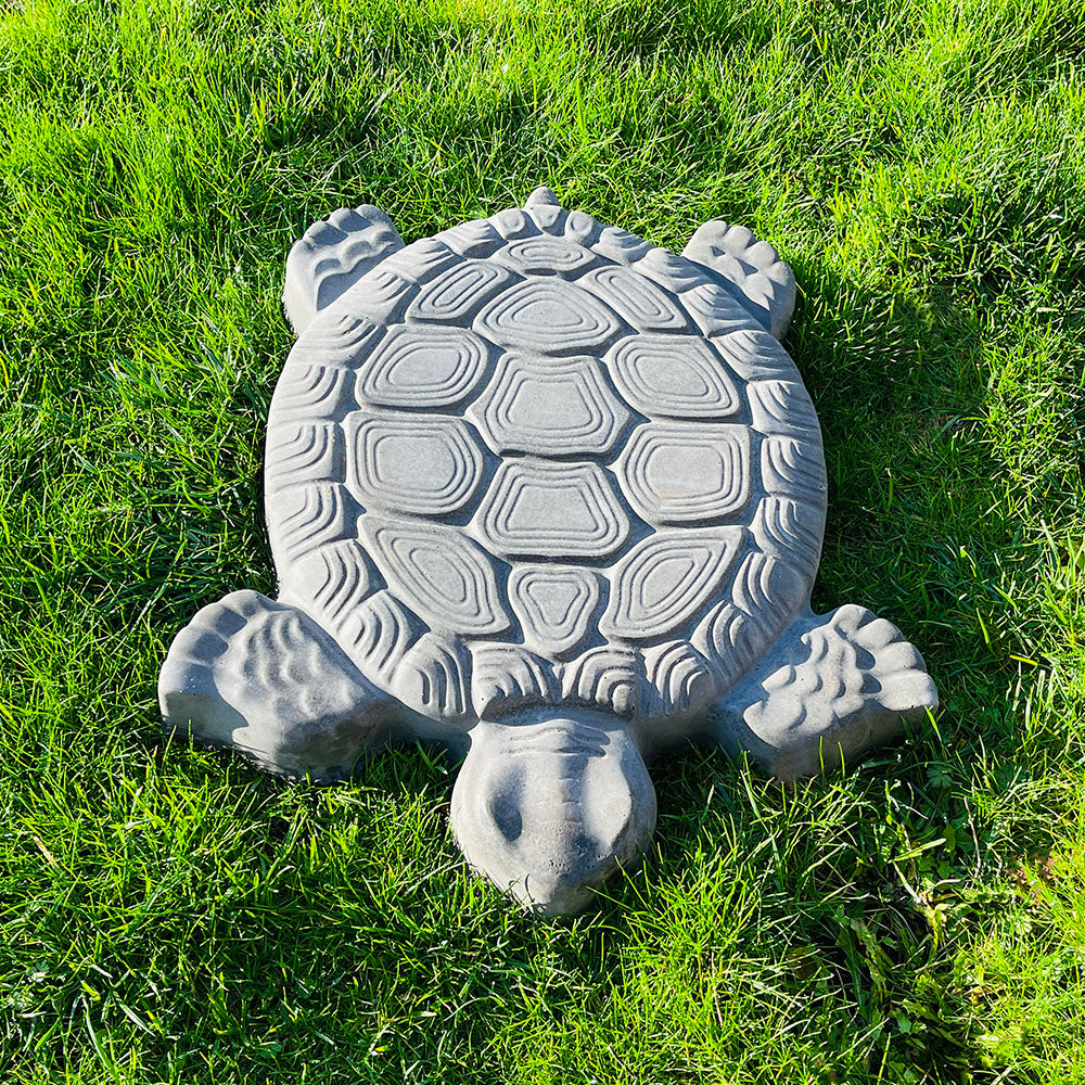 MADE in USA Turtle Stepping Stone Mold, Concrete Cement Mold, Stepping Stones for Garden Walkway, DIY Walkway Stepping Stones, Turtle Statue for Garden, Turtle Garden Decor Mold, Regular, Made in USA