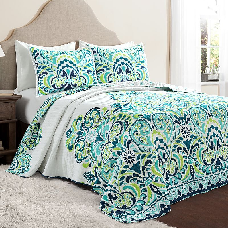 Lush Decor Clara Quilt Set