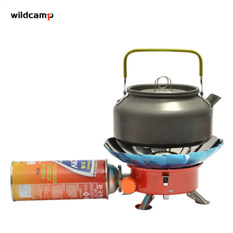 Wildcamp Mini Packing Portable Stove Highpower Ignition Switch with Plastic Bag