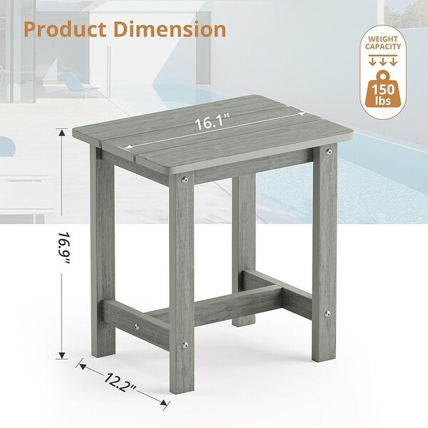 Outdoor Side Table，HDPS Small Outdoor Table