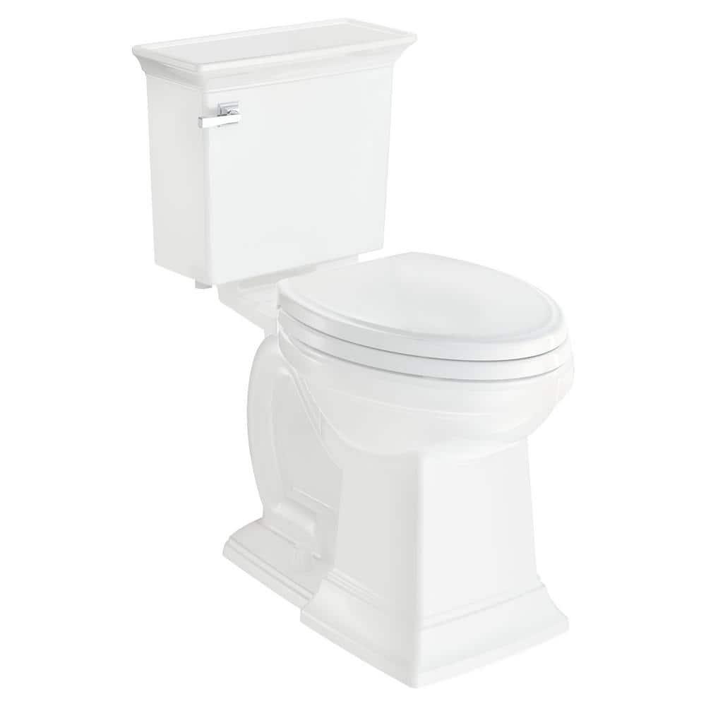 American Standard Town Square S 2Piece 128 GPF Single Flush Elongated Toilet in White