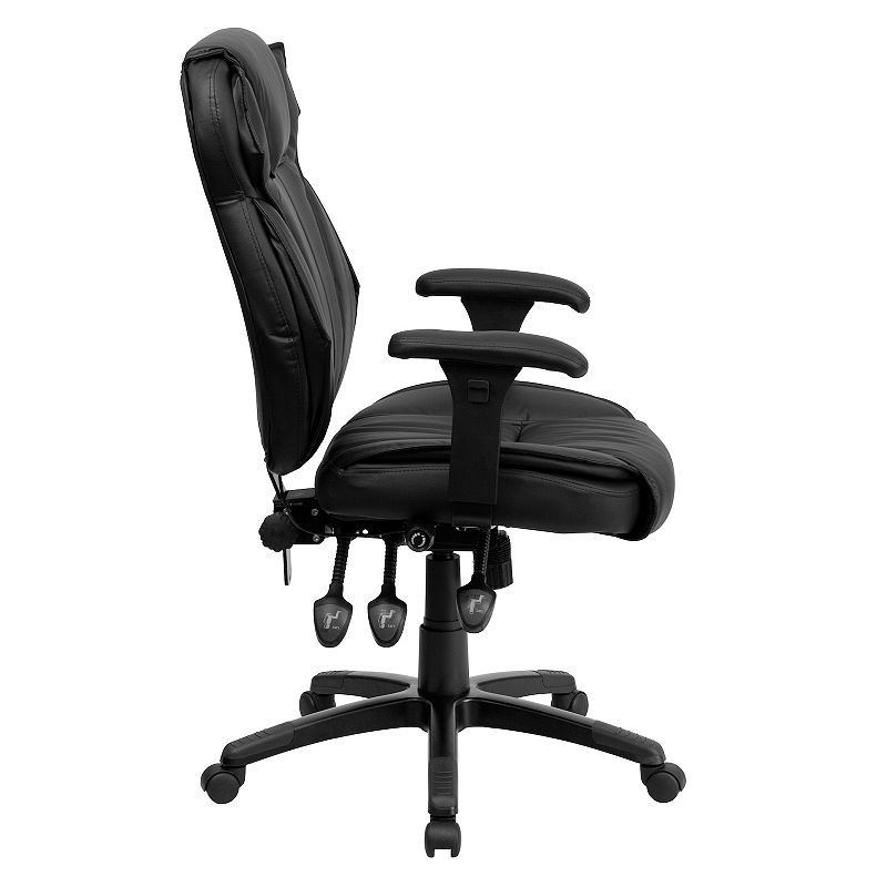 Flash Furniture Hansel High Back LeatherSoft Swivel Ergonomic Office Chair