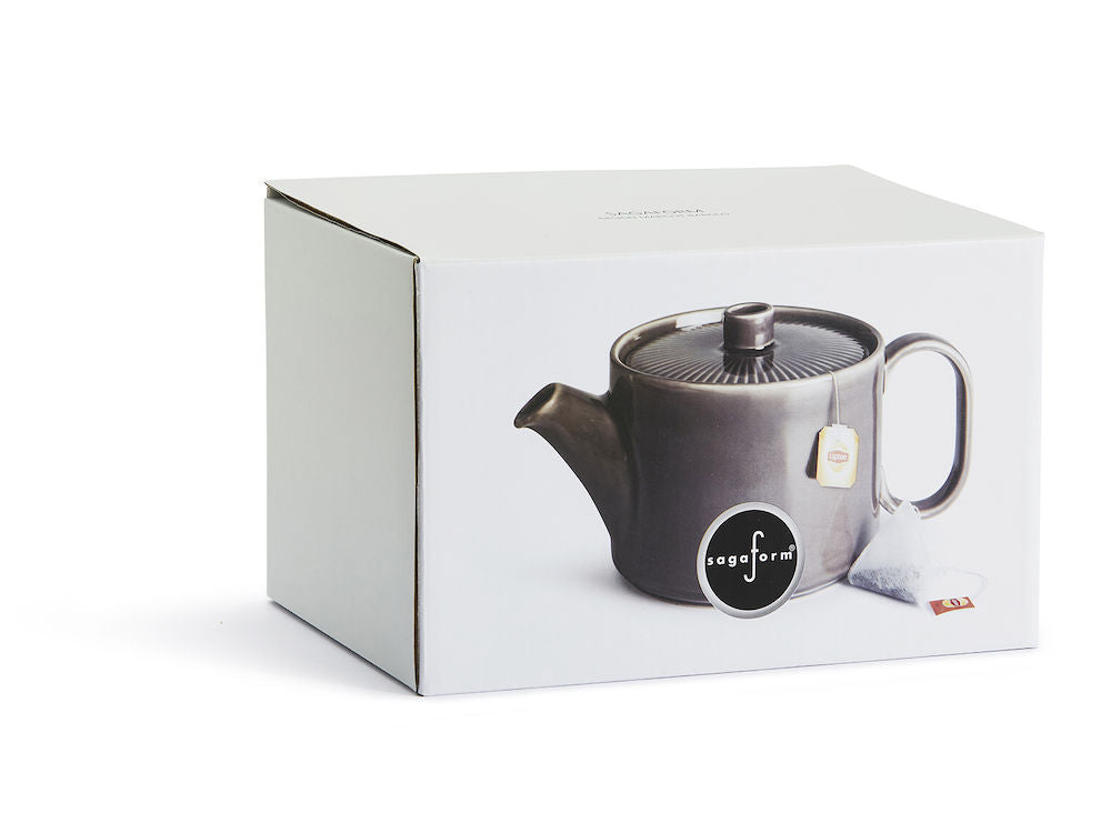 Coffee & More Tea Pot in Grey