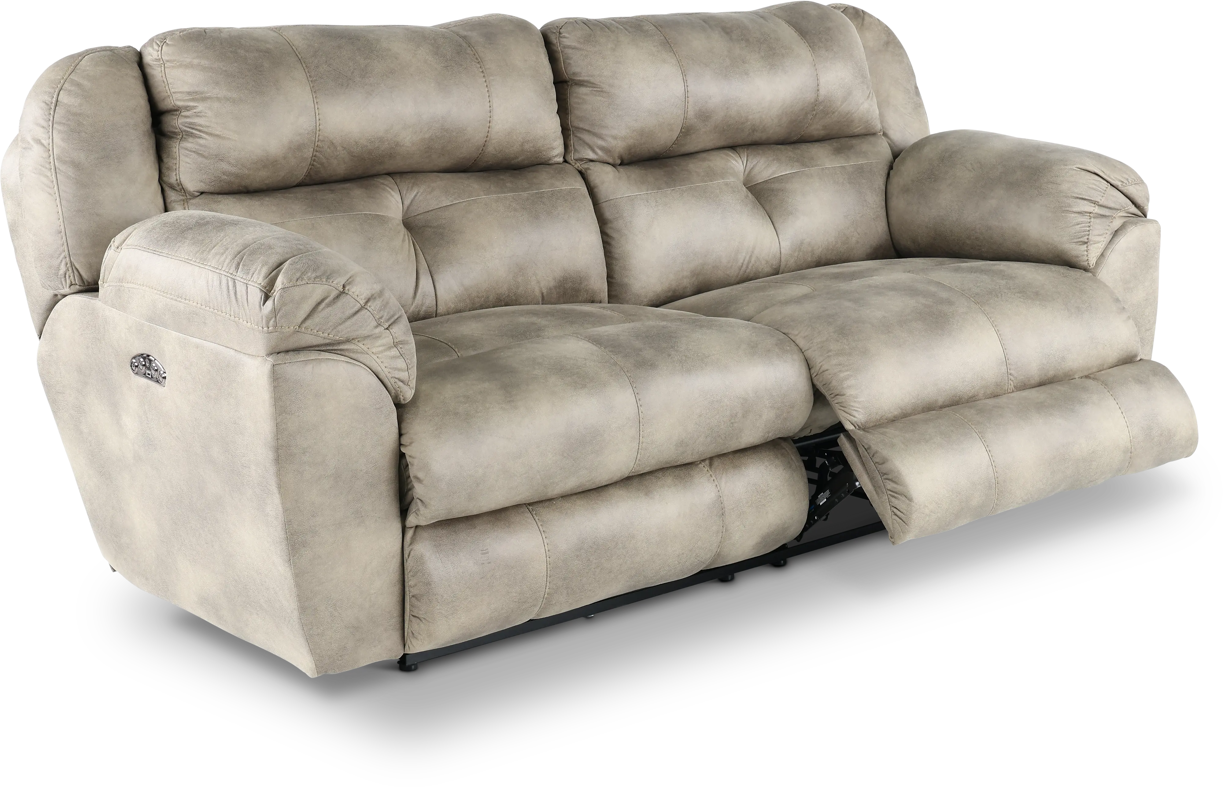 Ferrington Gray Power Reclining Sofa