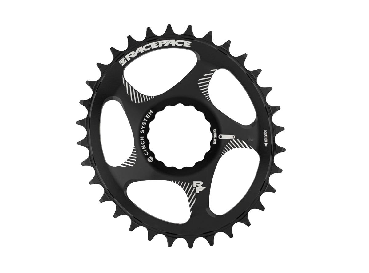 Race Face Cinch Direct Mount Oval Chainring - Black