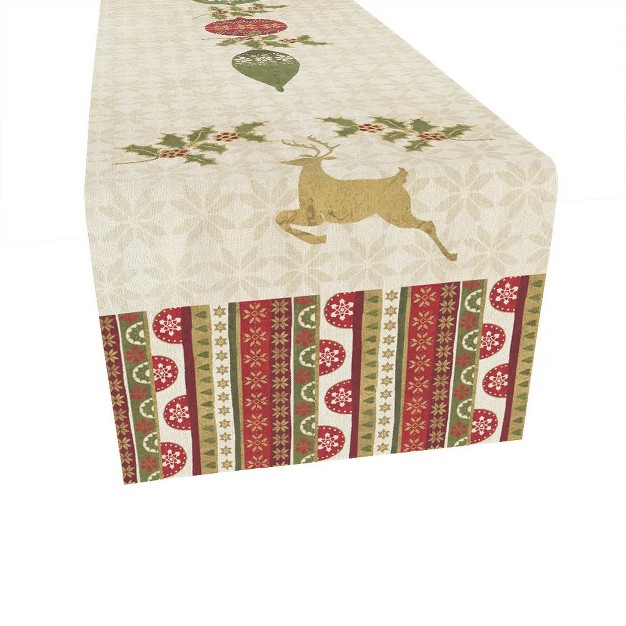 Laural Home Simply Christmas Rectangle Table Runner