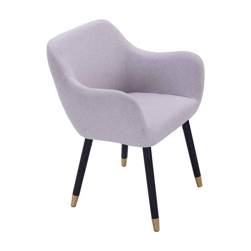 AILIN Armchair - Grey Veloutine