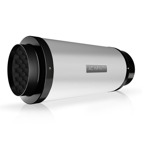 AC Infinity Inline Duct Fan Silencer  8 Inch