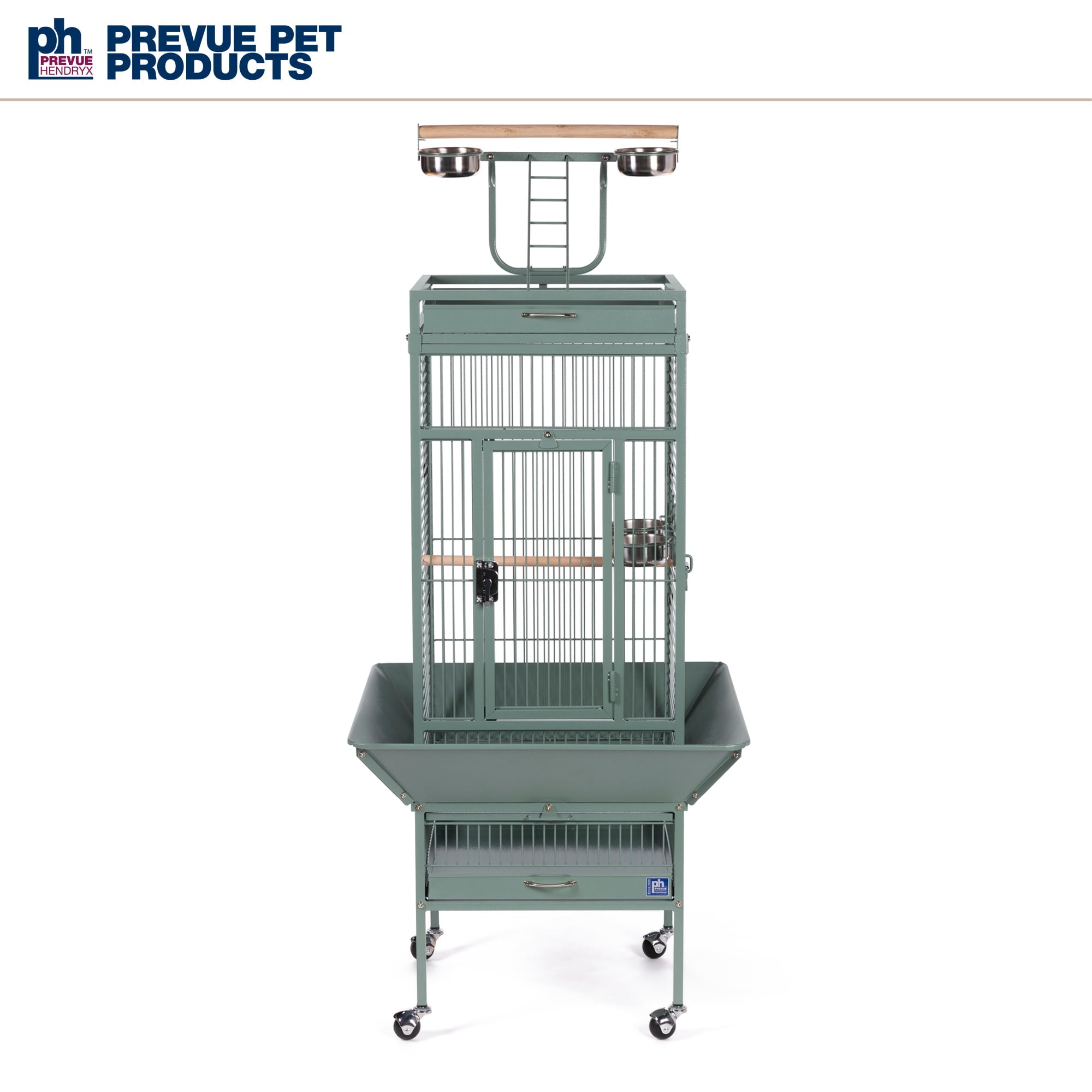 Select Bird Cage - Sage Green