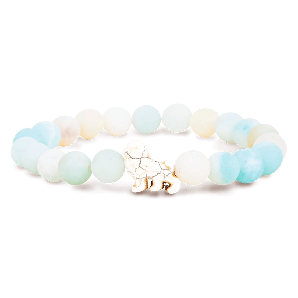 Fahlo  The Excursion Bracelet in Sky Stone- Lion-Tracking Bracelet