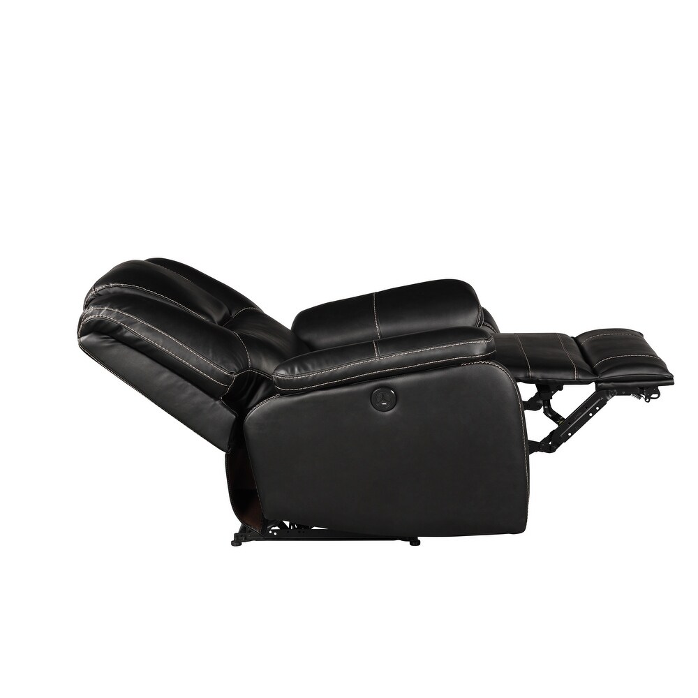 Hong Kong Transitional Style 2PC/3PC Power Reclining   USB Charger Port Sofa Made with Wood