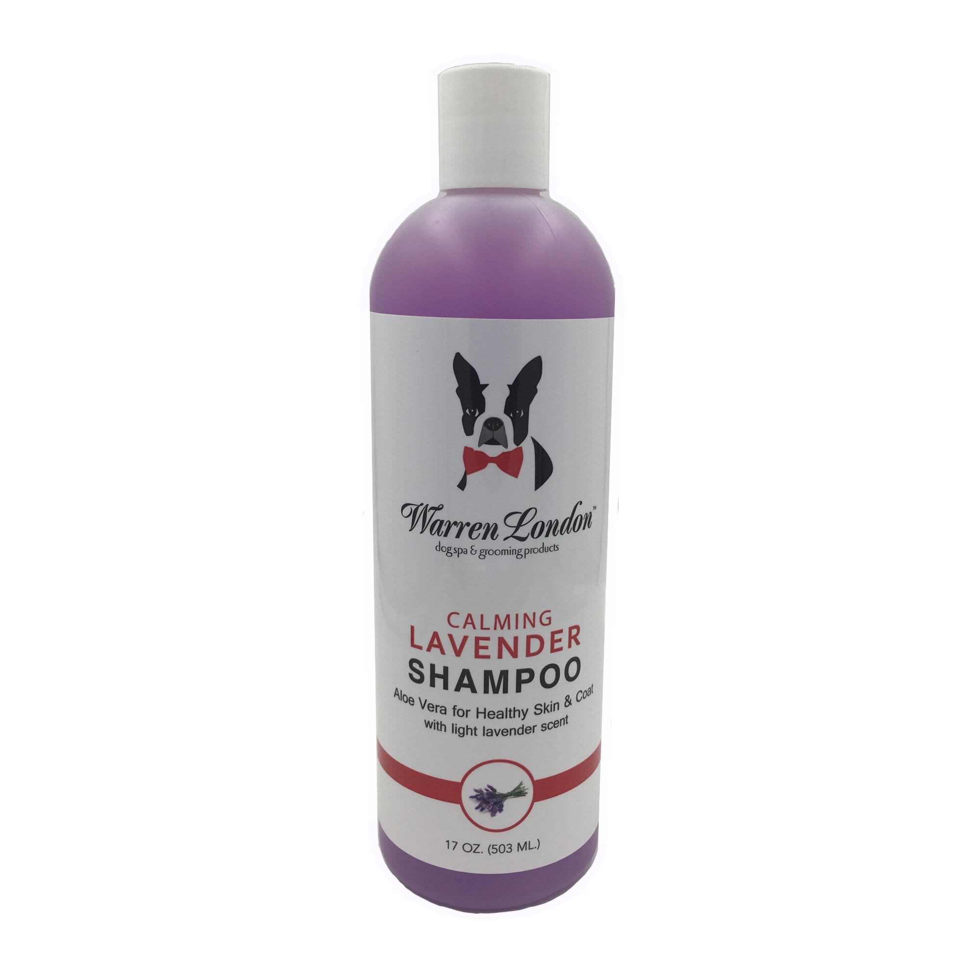 Warren London Calming Lavender Shampoo for Dogs， 17 fl. oz.