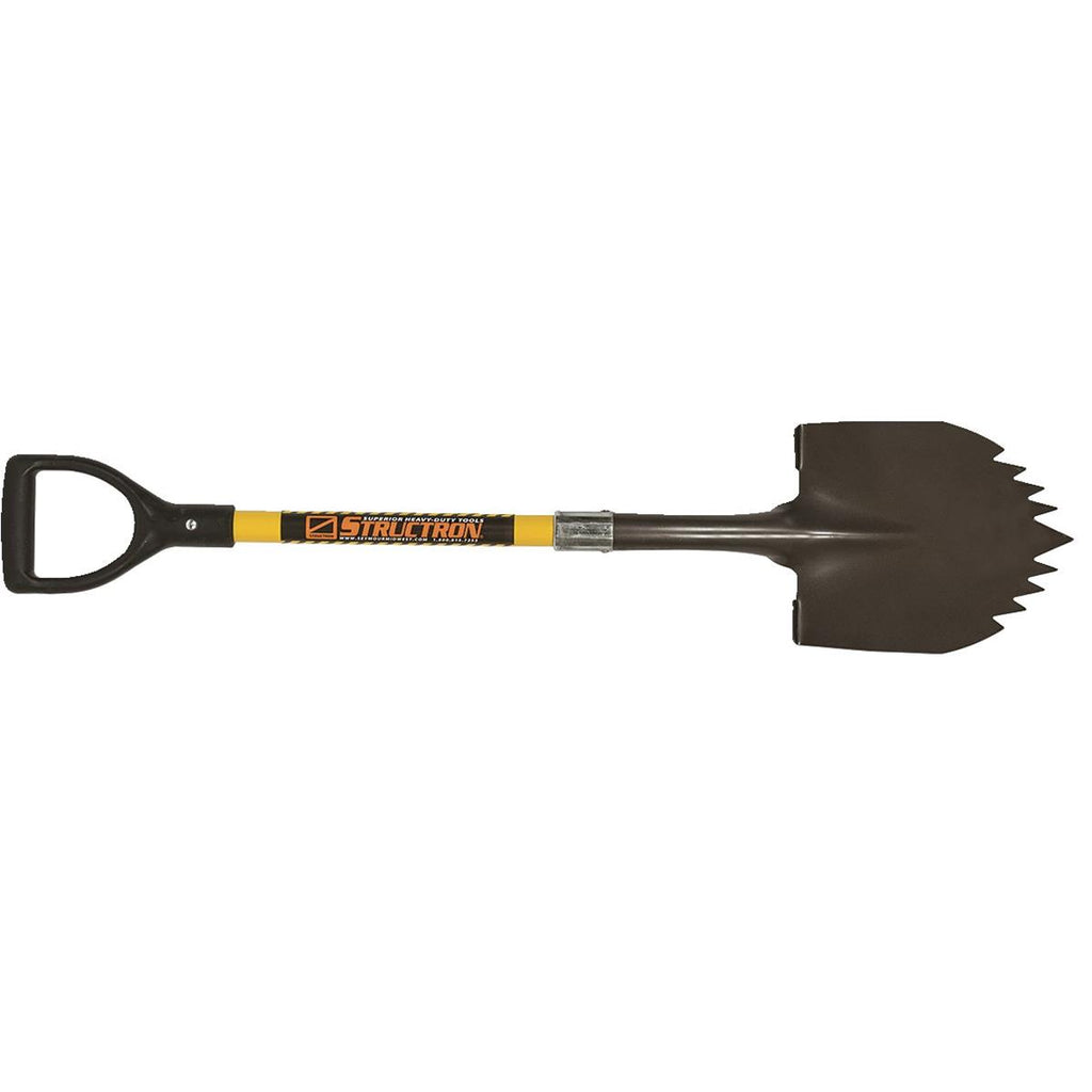 Structron D-handle Sawtooth Shovel