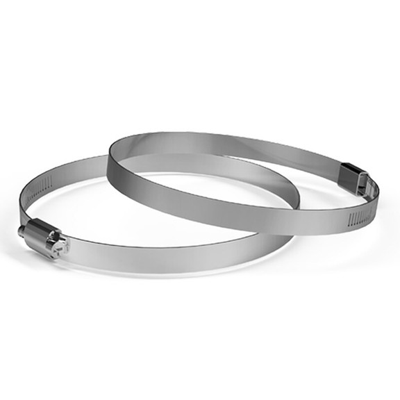 AC Infinity Stainless Steel Duct Clamps  4 Inch  T...