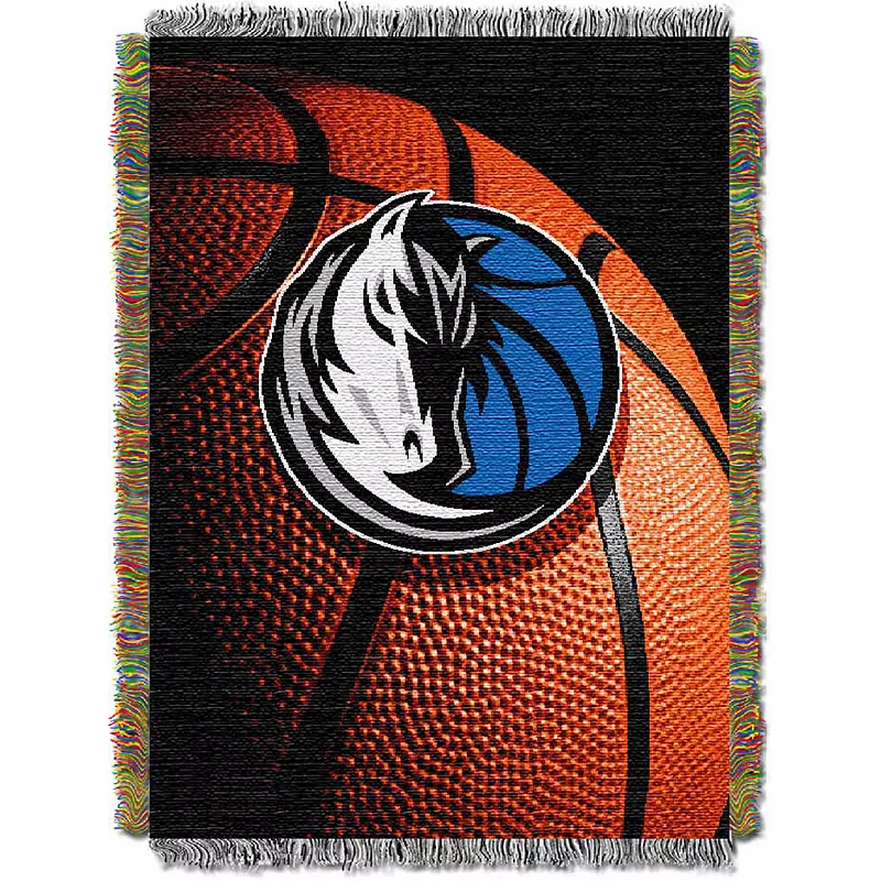 Dallas Mavericks Logo Throw Blanket