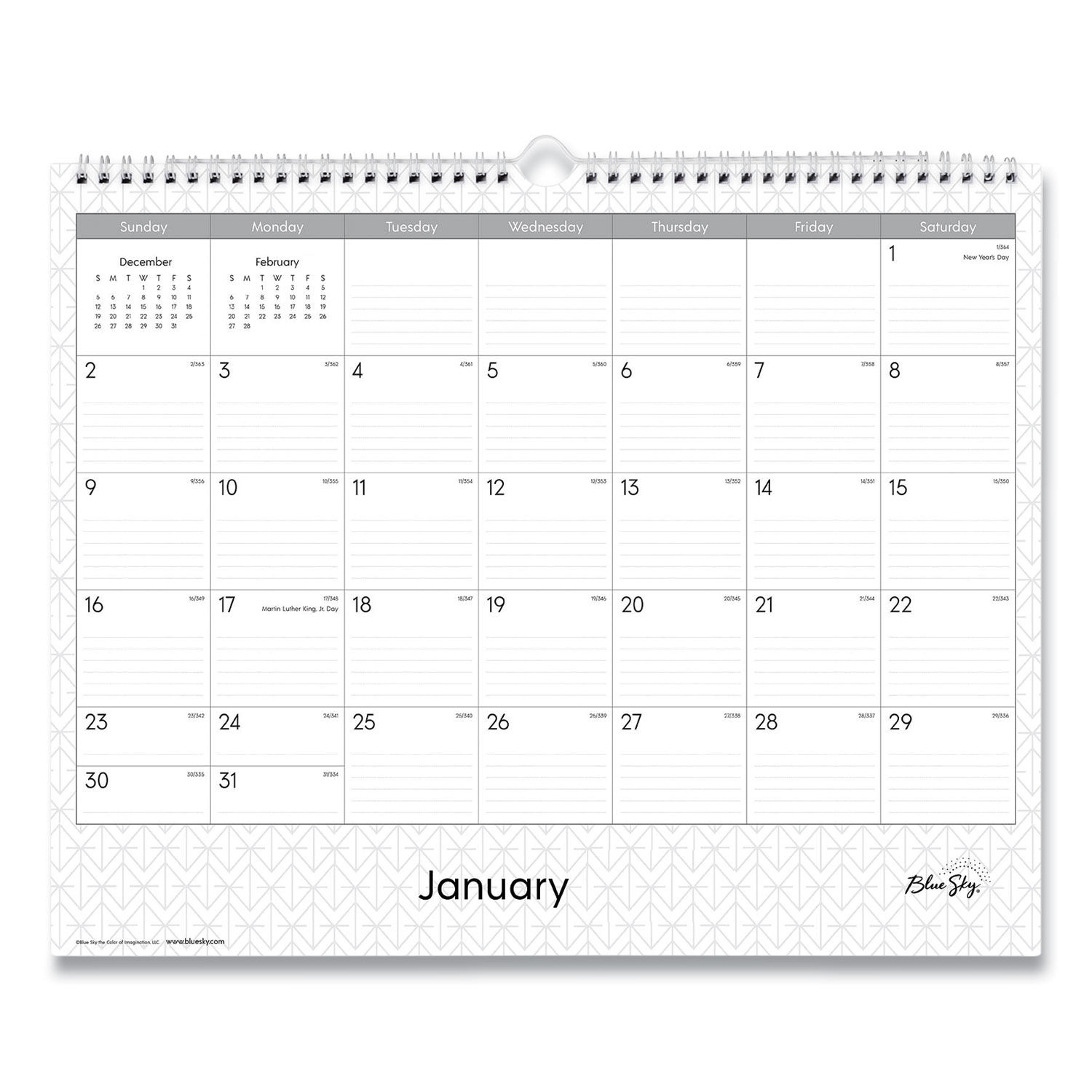 Enterprise Wall Calendar by Blue Skyandreg; BLS111292