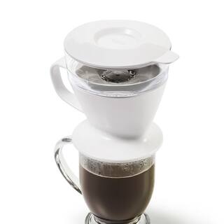 OXO Good Grips 1.5-Cup White Pour-Over Coffee Maker 11180100