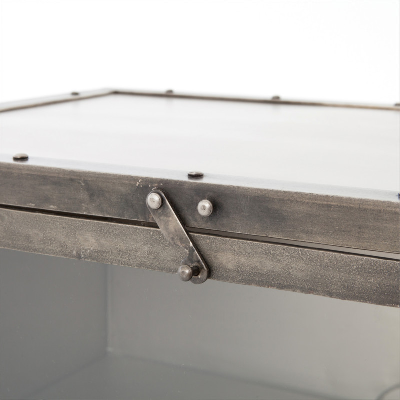 Doyle Media Console   Industrial   Console Tables   by Marco Polo Imports  Houzz