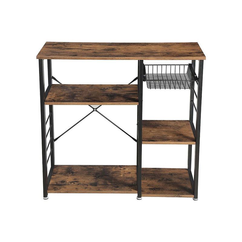 Metal Frame Kitchen Shelf