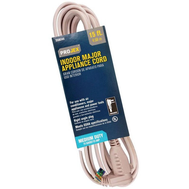 Projex 14 3 Spt 3 15 Ft L Appliance Cord