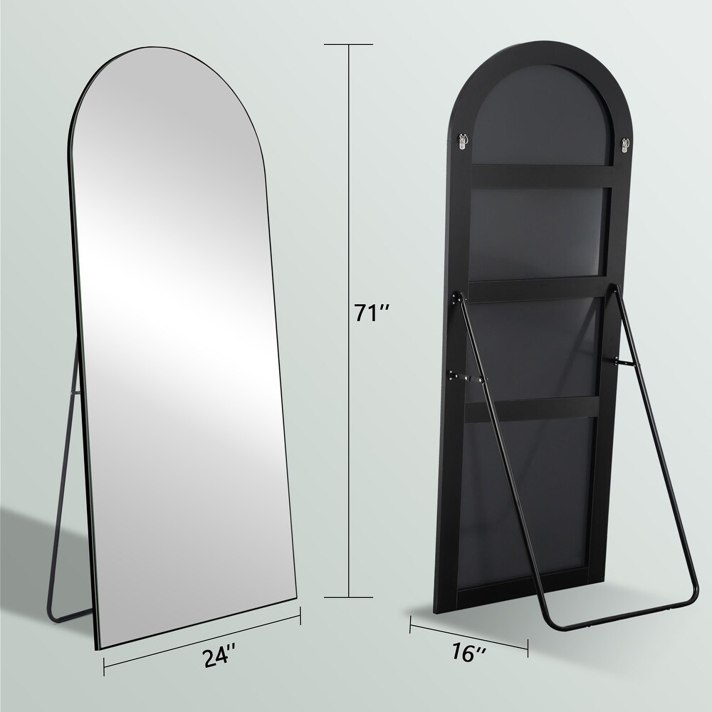 Arch Large Full Length Mirror Wall Mirror Floor Mirror With Stand