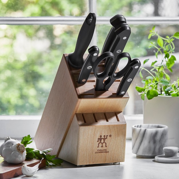 Zwilling Gourmet 7 pc Knife Block Set