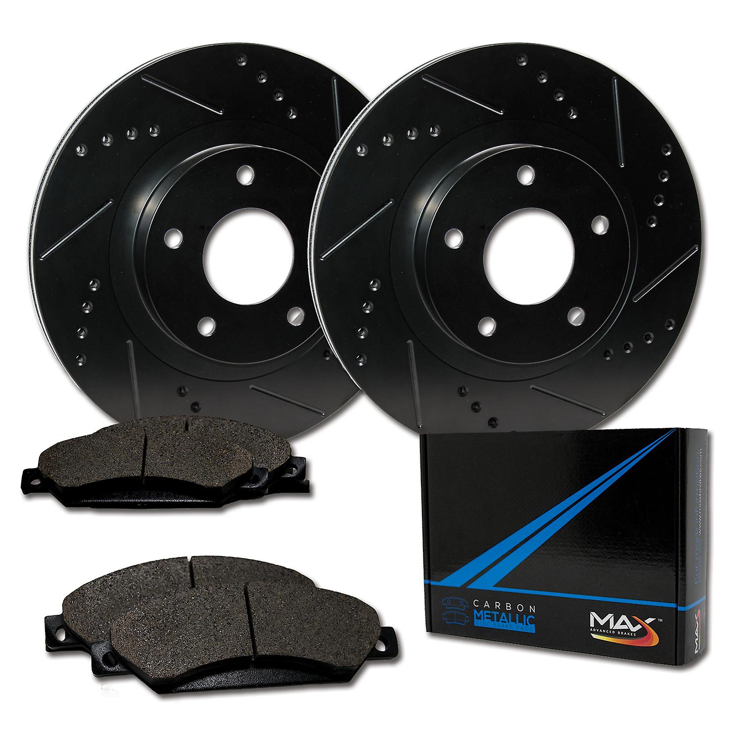 Max Brakes Front Brake Kit Fits: 2003 Dodge Durango