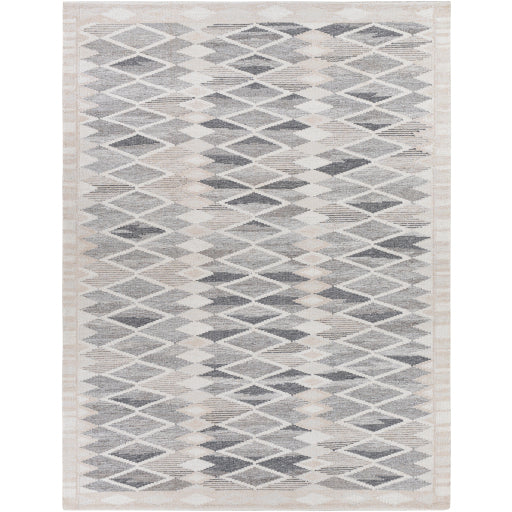 Scandi Contemporary Charcoal Rug