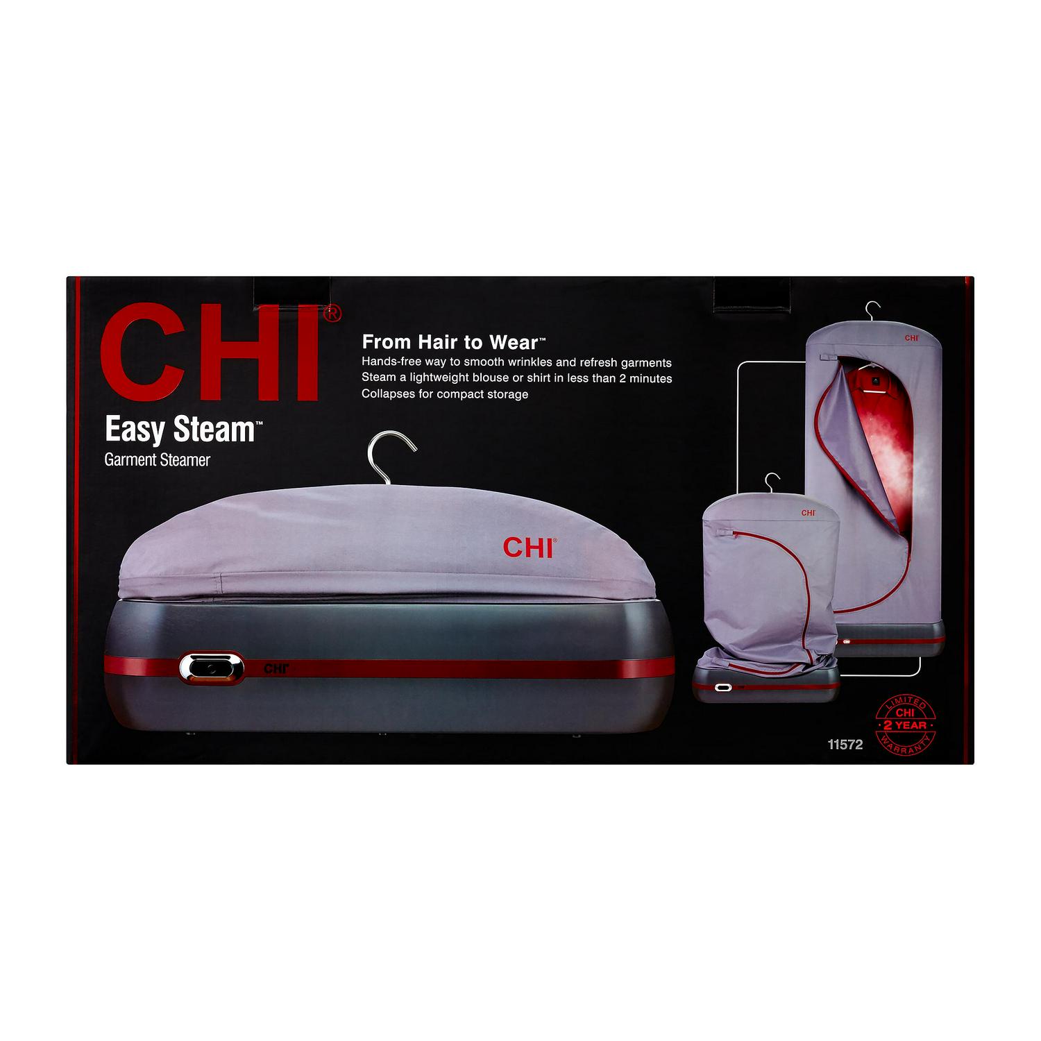 CHI Easy Steam Garment Steamer， Model 11572