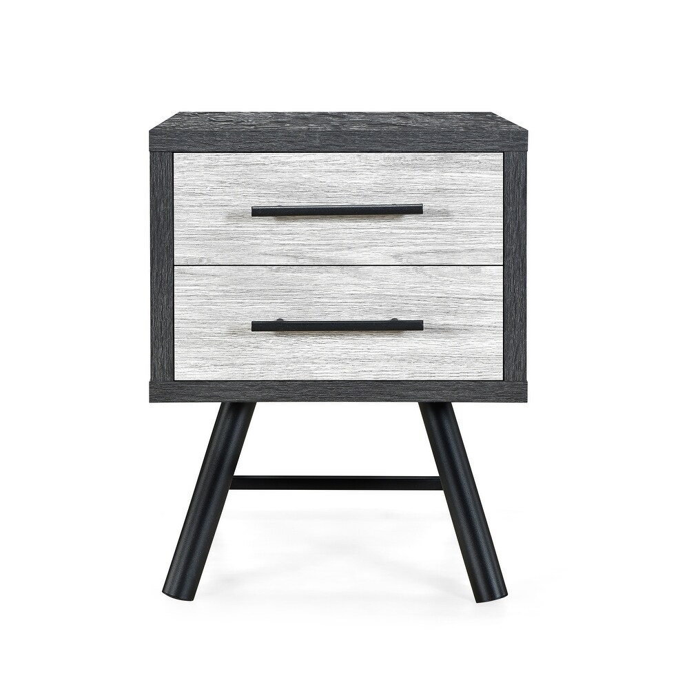 Burgoyne Mid Century Modern Nightstand by Christopher Knight Home