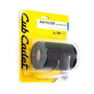 Cub Cadet Air Filter for Cub Cadet 382cc and 439cc Premium OHV Engines with Pre-Filter Included OE# 737-05129 490-200-C070