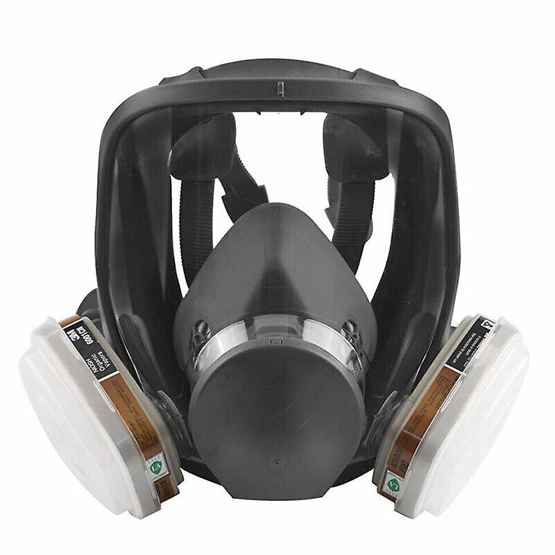 15 In 1 Full Face Gas Mask Respirator For 6800 Paint Spray Protective Facepiece W12704830