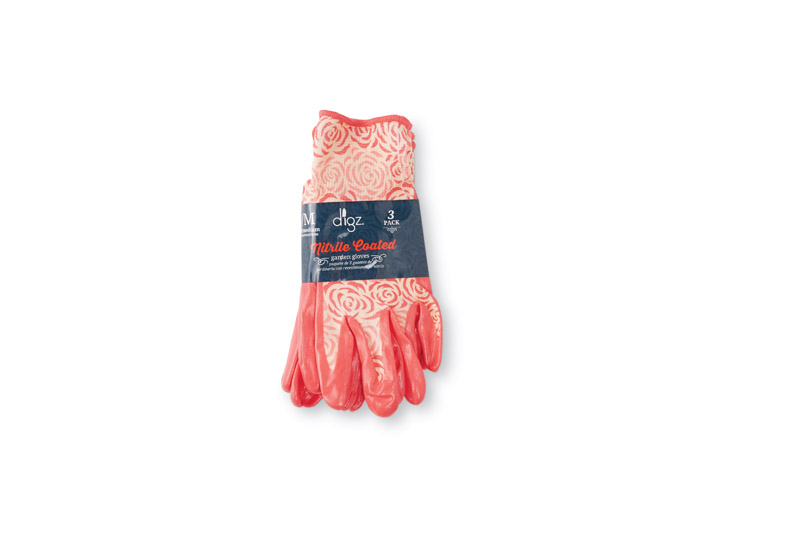 Digz Women\u0027s Indoor/Outdoor Gardening Gloves Pink S/M 3 pk