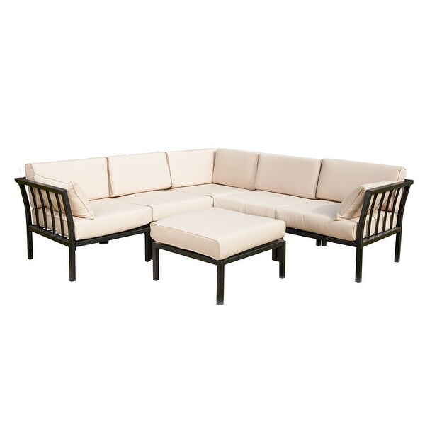 PATIO FESTIVAL 6Piece Outdoor Sofa Seating Group with Cushions