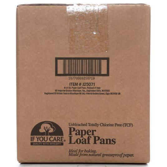 If You Care Paper Loaf Baking Pans