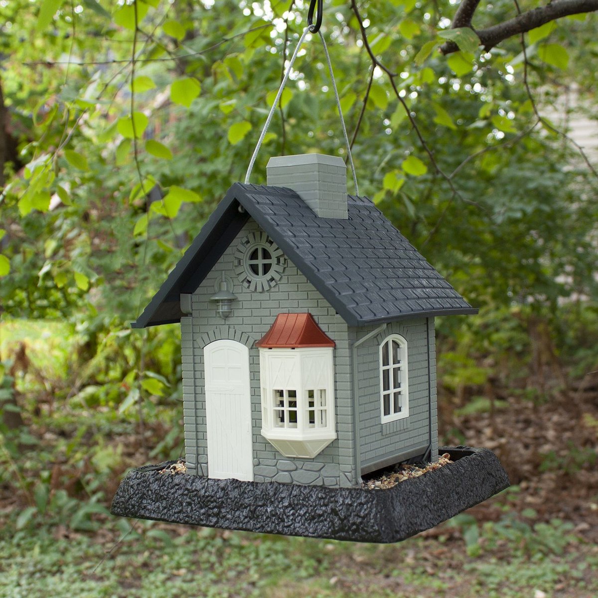 North States Village Collection Bayside Cottage Bird Feeder