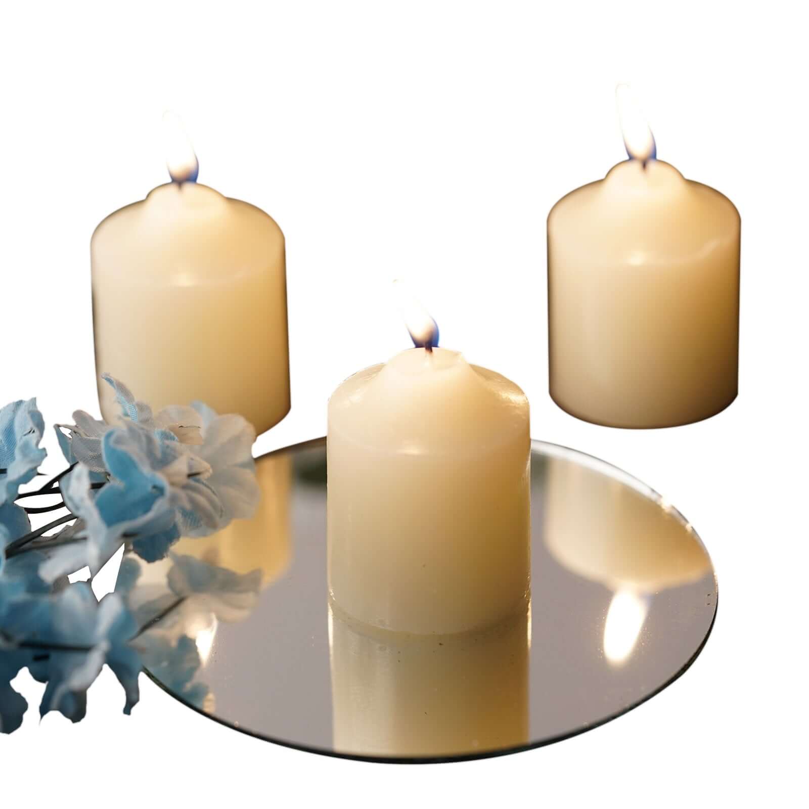 12 Pack Ivory Votive Candles, Mini Multi-Purpose Candle Decor 2