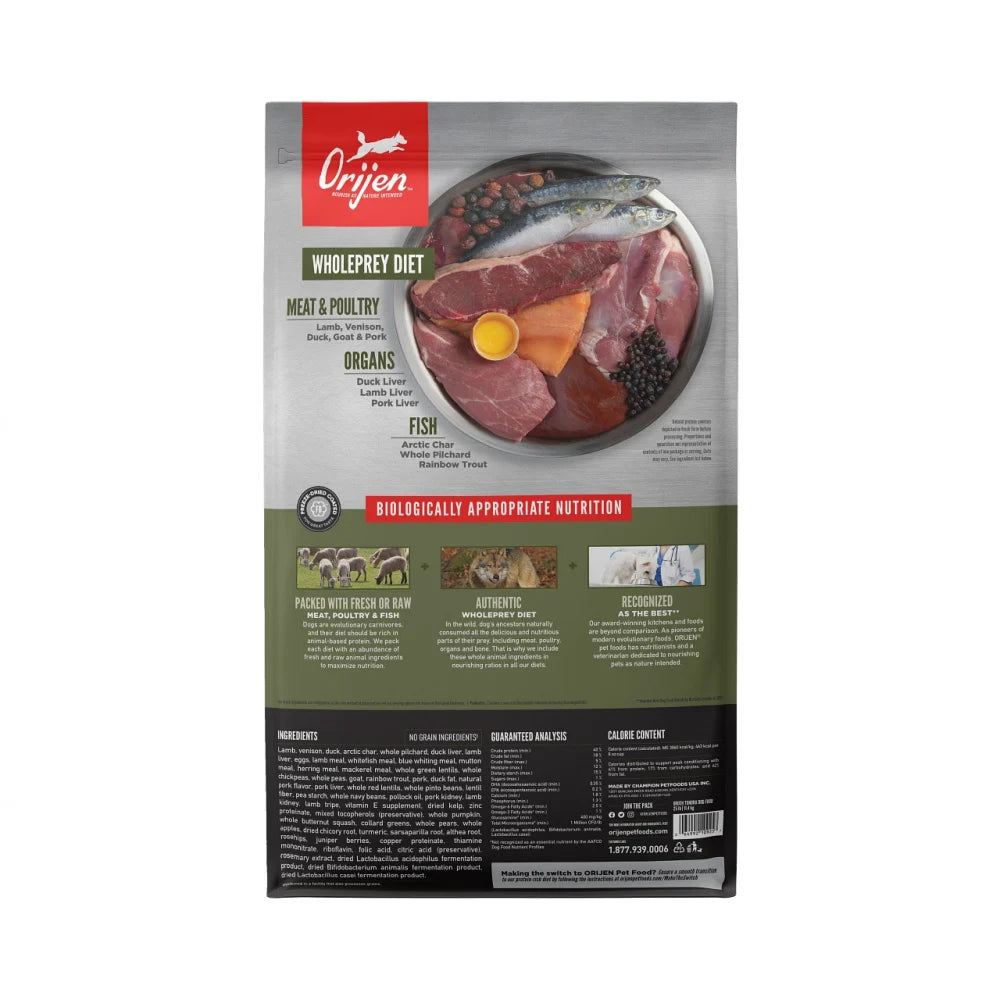 ORIJEN Tundra Grain-Free Dry Dog Food;