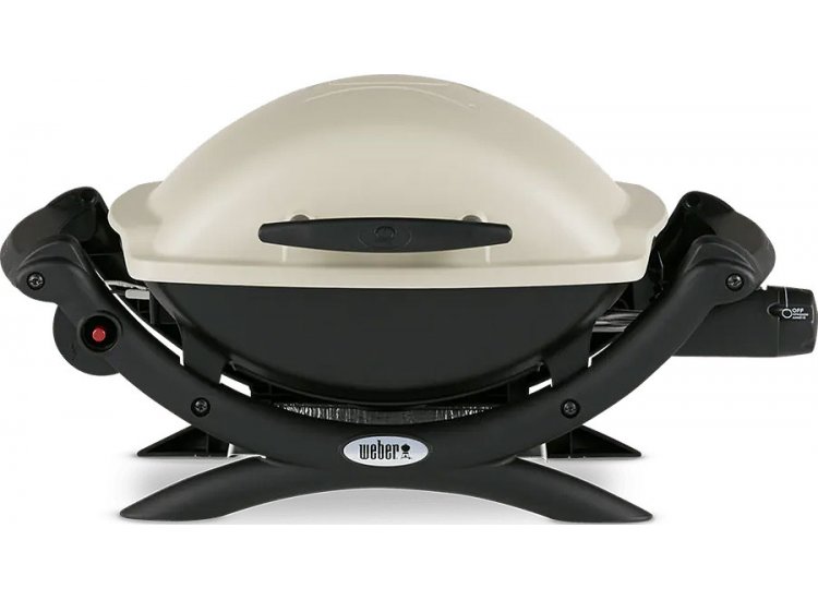 Weber Q 1000 Titanium Portable Liquid Propane Gas Grill