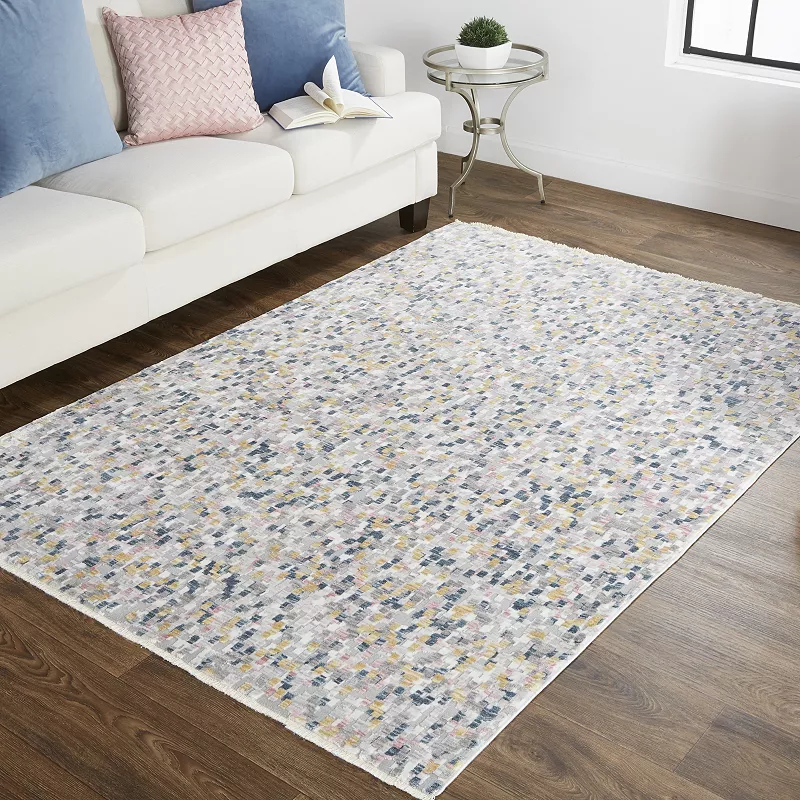 Weave and Wander Dunlap Mosaic Abstract Rug