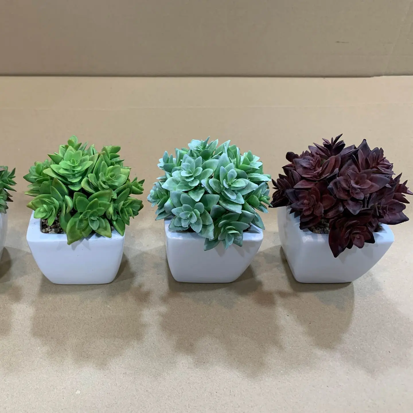 2023 New s Popular Green Plants Artificial Succulent Home Decoration Interior Decoration Simulation Succulent