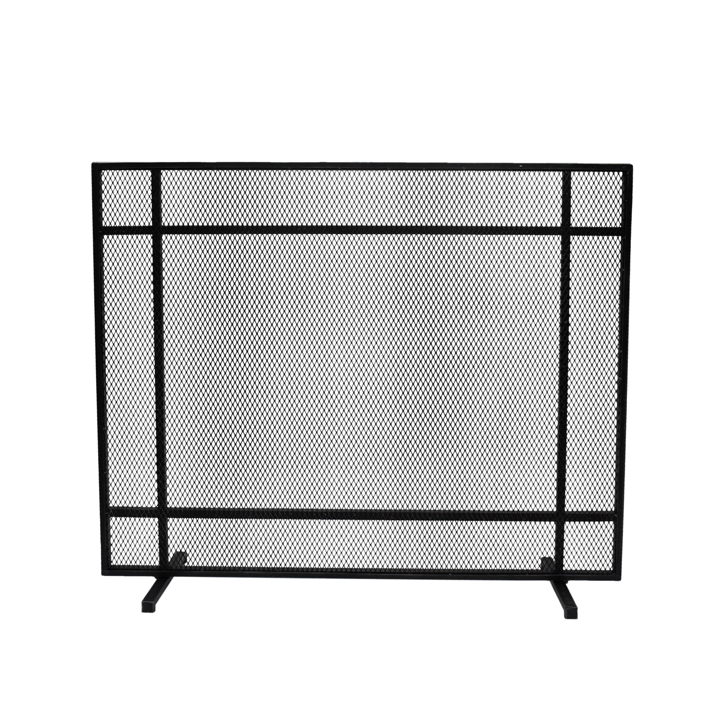 Markus Modern Single Panel Iron Firescreen