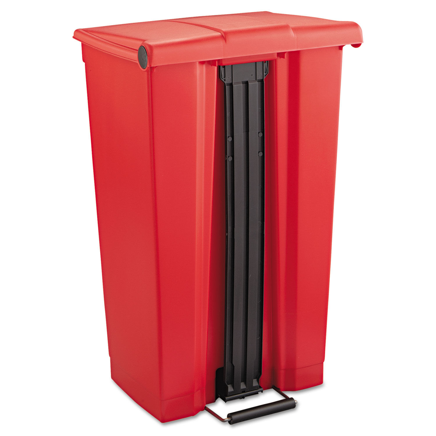 Indoor Utility Step-On Waste Container by Rubbermaidandreg; Commercial RCP6146RED