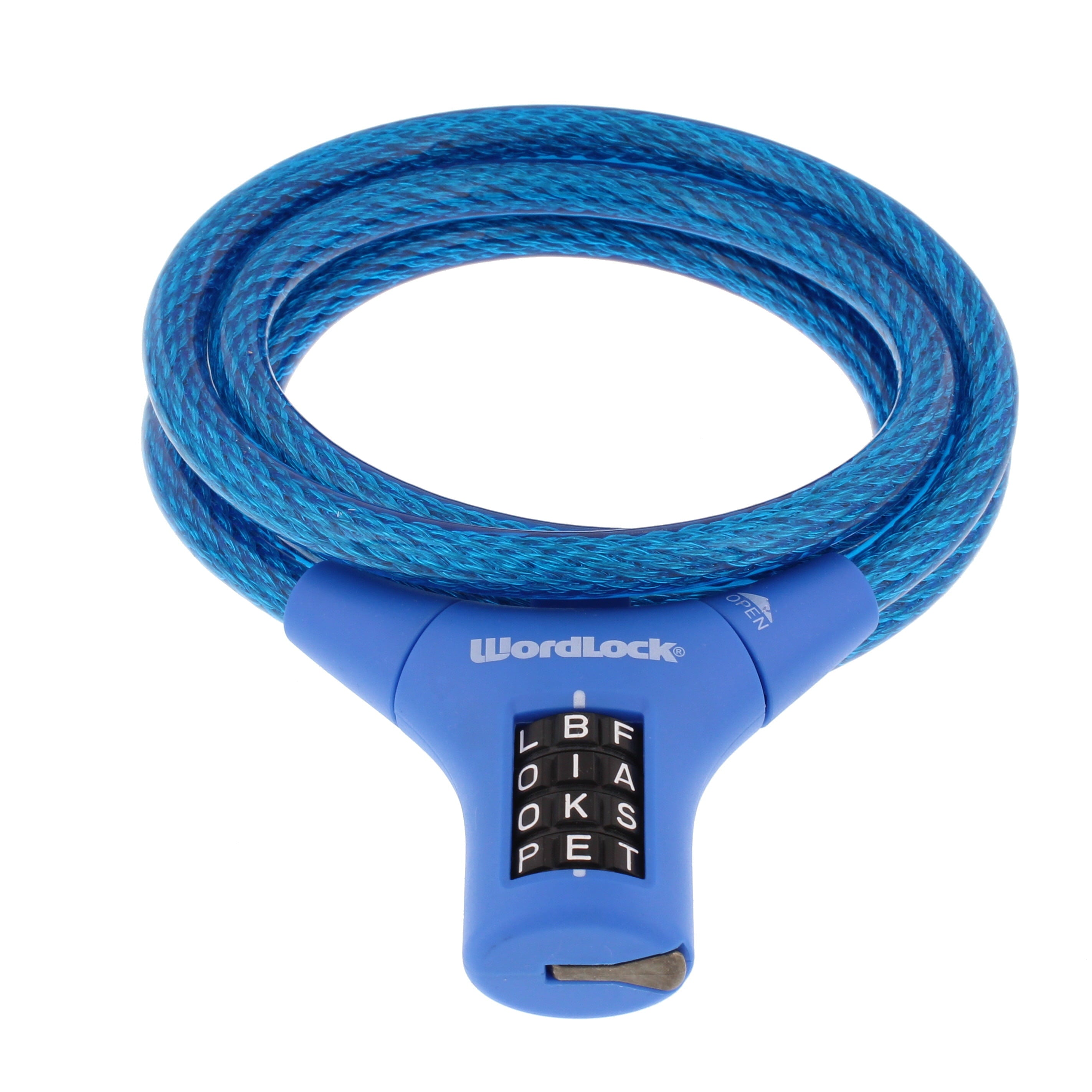 WordLock Quik Release Bike Lock， 12MM (Blue)