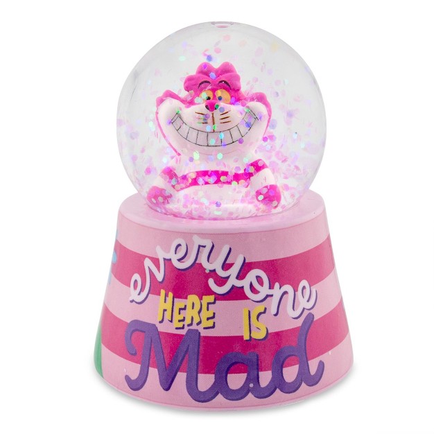 Disney Alice In Wonderland Cheshire Cat Mini Light up Snow Globe 2 5 Inches Tall