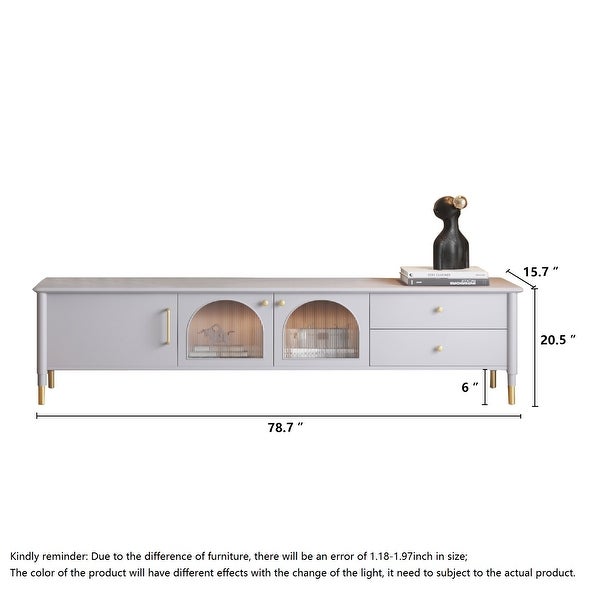 JASIWAY Modern Light Luxury TV Stand