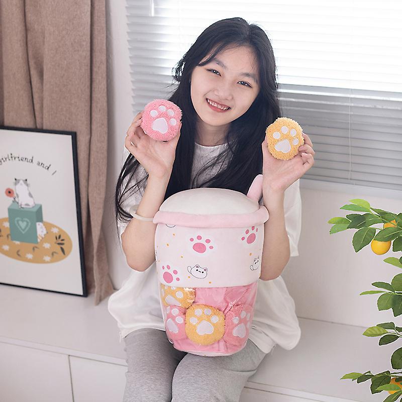 Born Pretty Various Play Doll Boba Plushies Mini Dolls In A Boba Cup Can Flip Boba Tea Toy Many Size Boba Tea Cushions For For Kids Girl