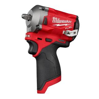 MW M12 FUEL One-Key 12-Volt Lithium-Ion Brushless Cordless 38 in. Digital Torque Wrench  38 in. Impact Wrench (2-Tool) 2465-20-2554-20