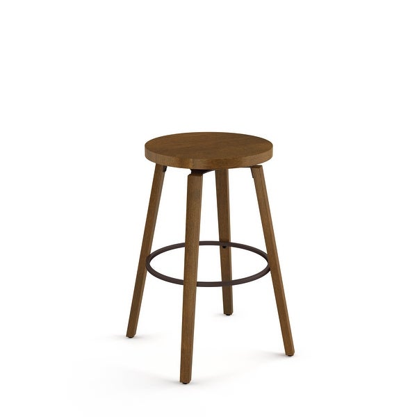 Amisco Ravi Swivel Counter and Bar Stool