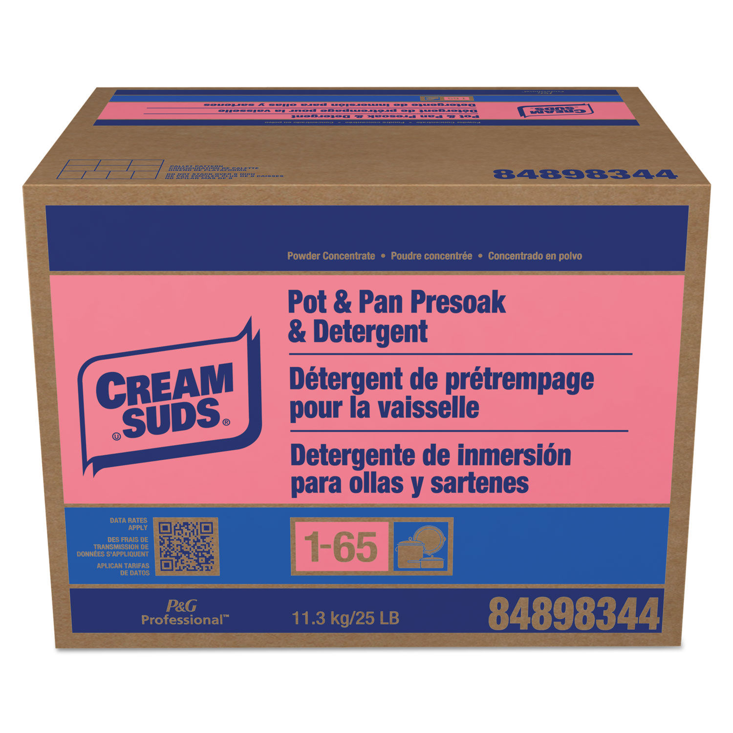 Manual Pot and Pan Presoak and Detergent without Phosphate by Cream Sudsandreg; JOY43610